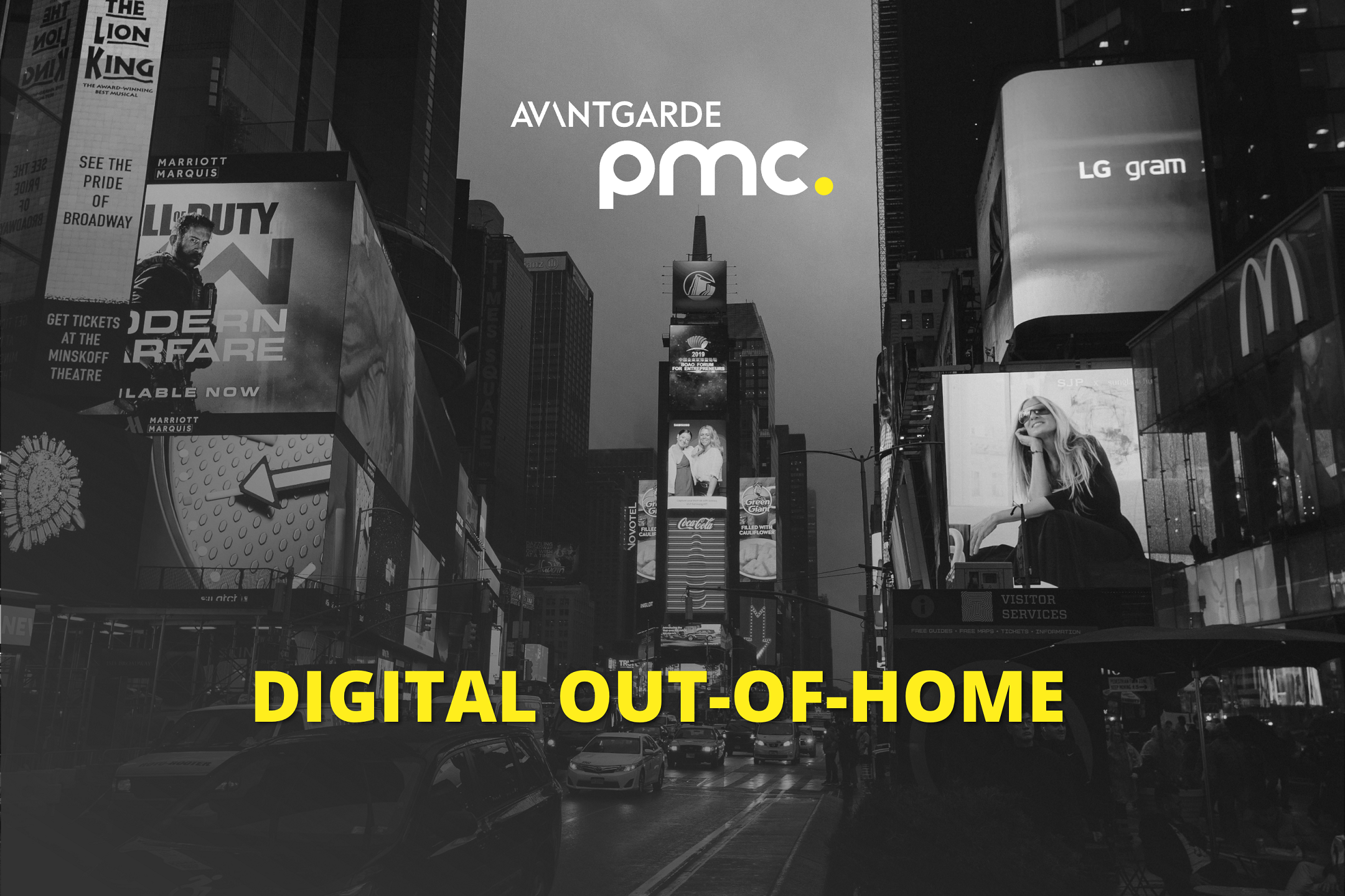 AVANTGARDE PMC Intro in Digital Out-of-Home - Digitale Außenwerbung