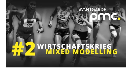 Personen im Wettschreit die das Wettrennen im Online Marketing darstellen und Marketing Mixed Modelling das hilft, die Best-Performer zu identifizieren